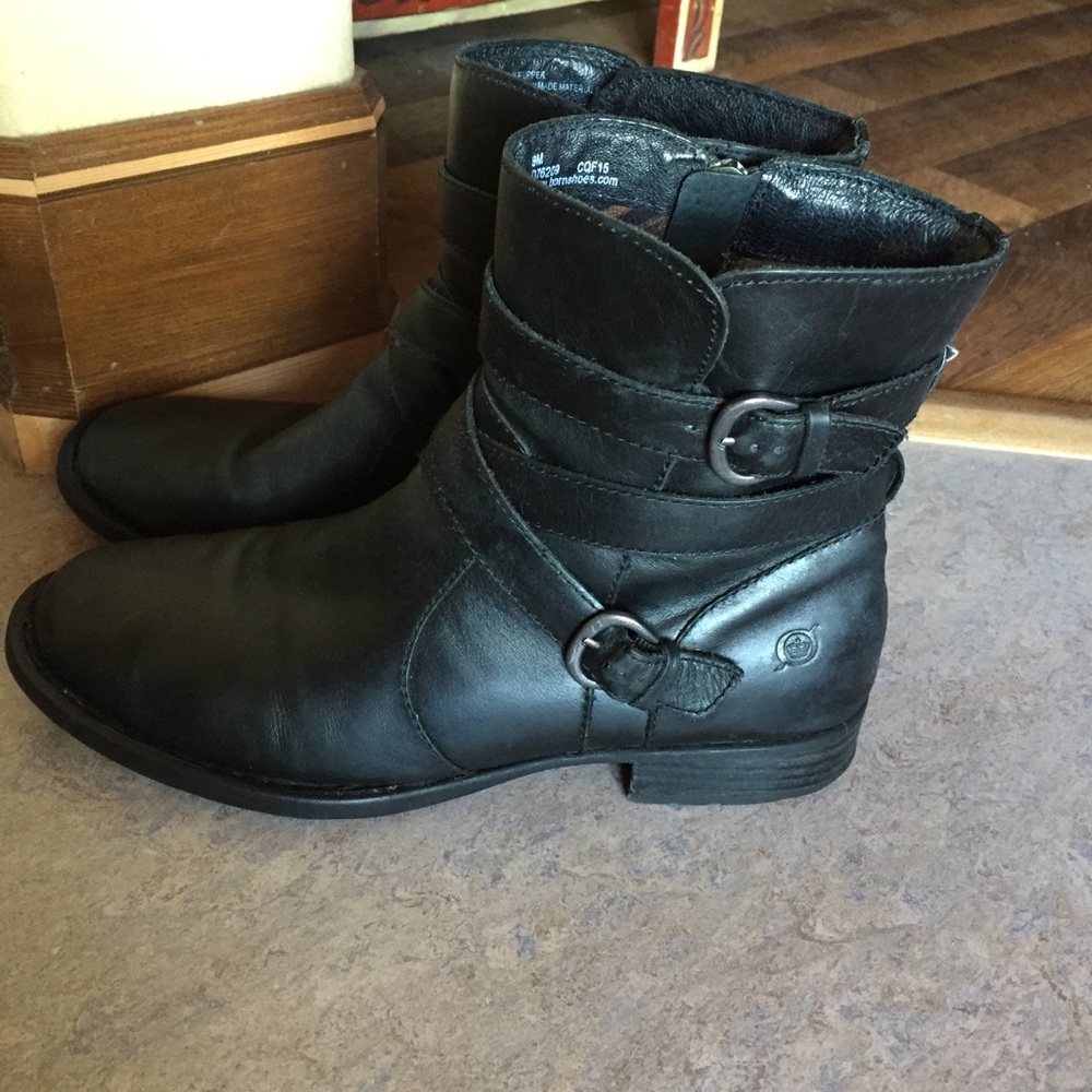 Born motorcycle style boots